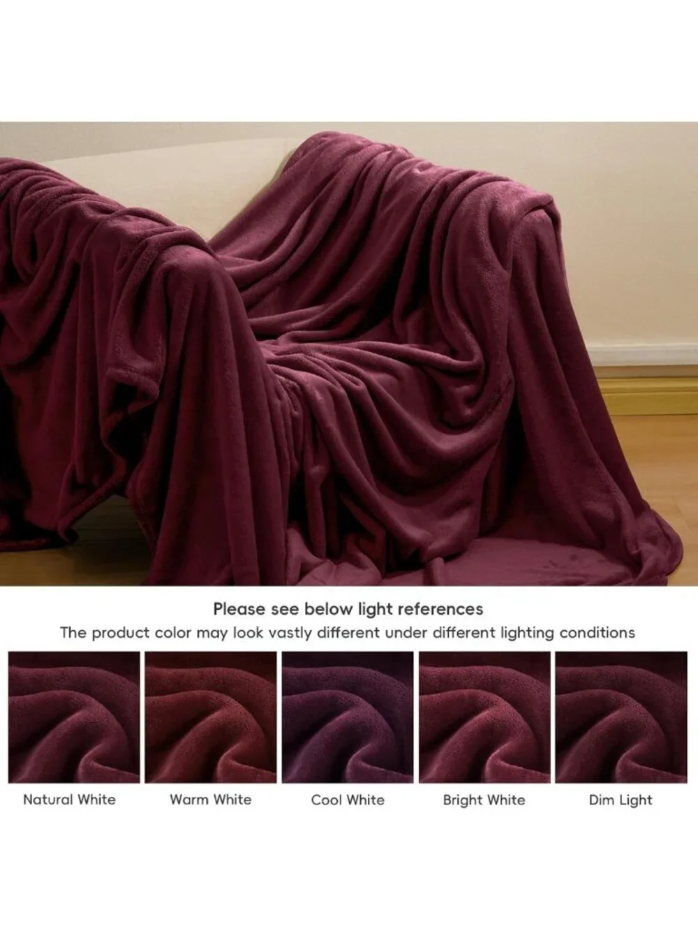 Cozy Queen Fleece Blanket 90